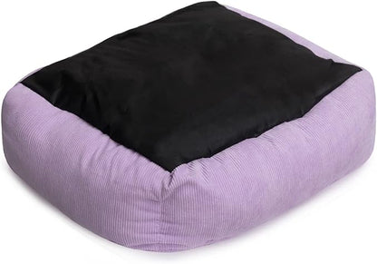 Hollypet Rectangle Plush Dog Bed Cat Bed Self-Warming Pet Bed