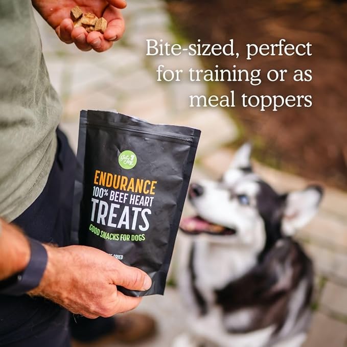 Get Joy Freeze Dried Superfood 100% Beef Heart, Kidney, Liver Dog Treats Variety Pack, 4 Ounce (Pack of 3), Single Ingredient Organ Meat, High Protein, Grain Free, Gluten Free, Made in USA