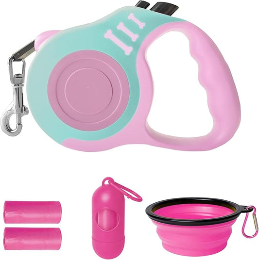 Retractable Dog Leash Automatic Telescopic Tractor Dog Tape 10/16 FT