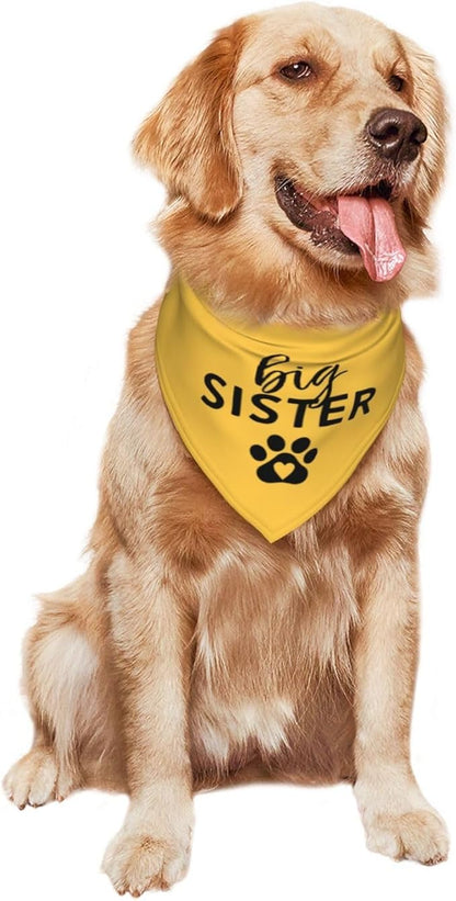 Big Sister Dog Bandana