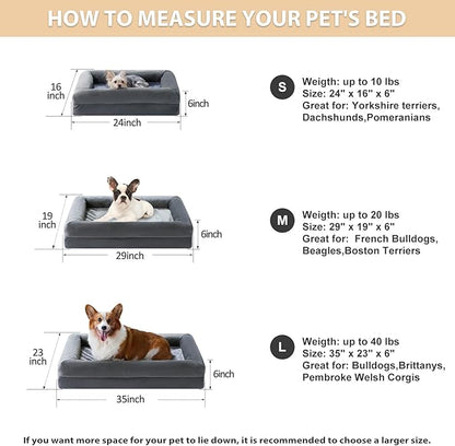 BFPETHOME Dog Beds for Small Dogs