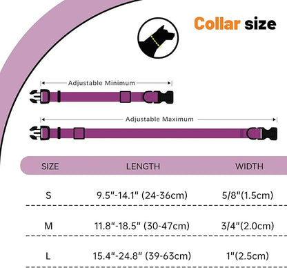 Waterproof Dog Collar 11.8-18.5 inch)