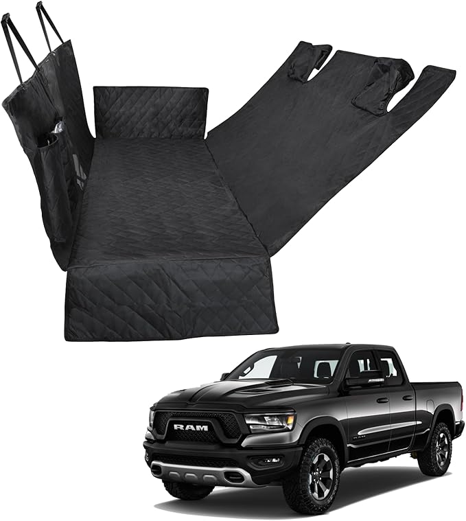 Proadsy 2024 Upgrade Dog Car Seat Cover Custom 2019-2024 Ram 1500 Pickup