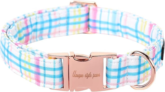Unique style paws Dog Collar Metal Buckle Collar