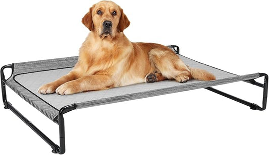 Veehoo Elevated Dog Bed with Washable Dog Pee Pads 100% Waterproof CWC2201CCP