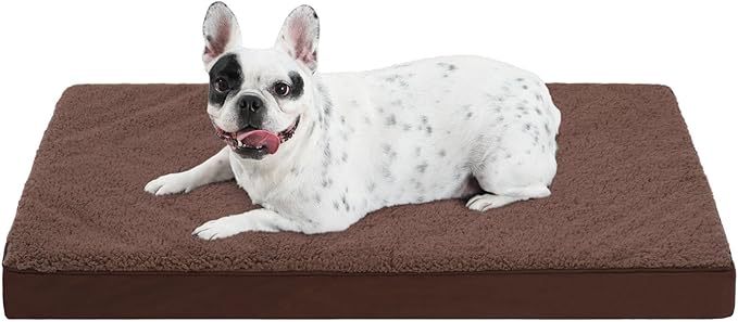 MIHIKK Medium Dog Bed with Removable Washable Cover 30 inch