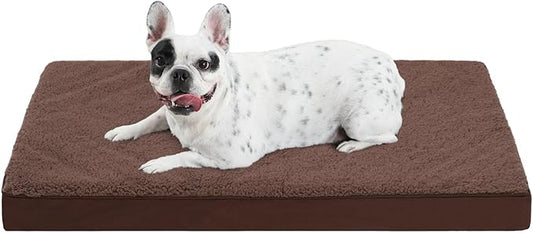MIHIKK Medium Dog Bed with Removable Washable Cover 30 inch