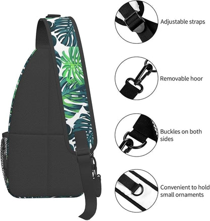 Stylish Sling Bag for Women Men Casual Backpack Crossbody Chest Shoulder Bag Gym Sports Travel Hiking Daypack