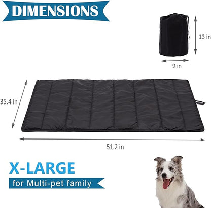 BDEUS 51x35In Extra Large Size Outdoor Dog Bed