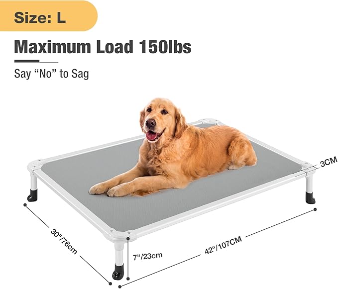Veehoo Chew Proof Elevated Dog Bed CWC2003