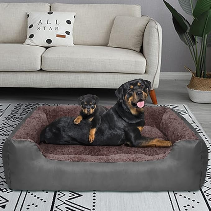 PUPPBUDD Dog Beds for Extra Large Dogs