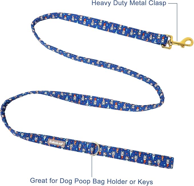 4th of July Dog Leash Durable Handmade Dog 120cm