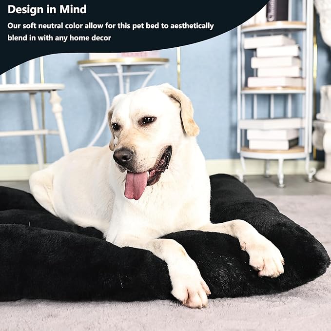 Dog Crate Pad 42x28 for Large Dog Washable 48x30 fit