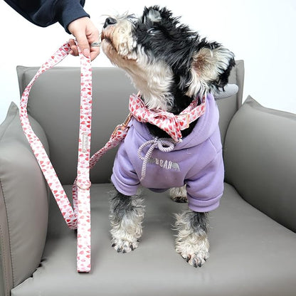 Valentine's Day Dog Leash Durable Handmade Dog Leashes 150cm