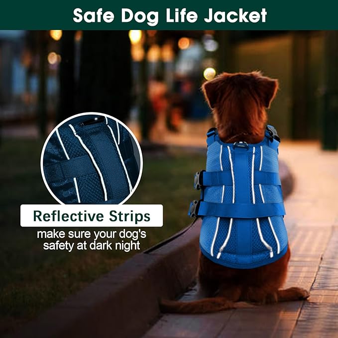Kuoser Dog Life Jacket High Flotation