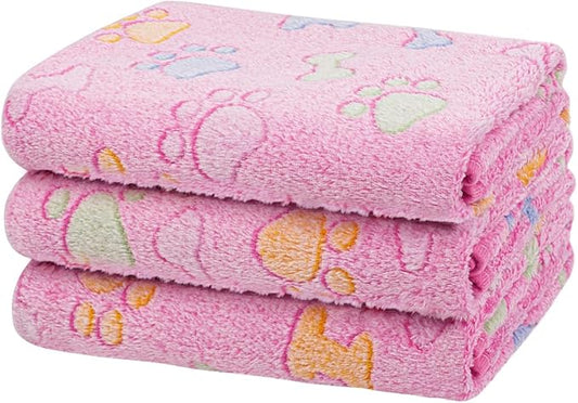 Dono 1 Pack 3 Dog Blankets for Small Dogs (40 * 30")