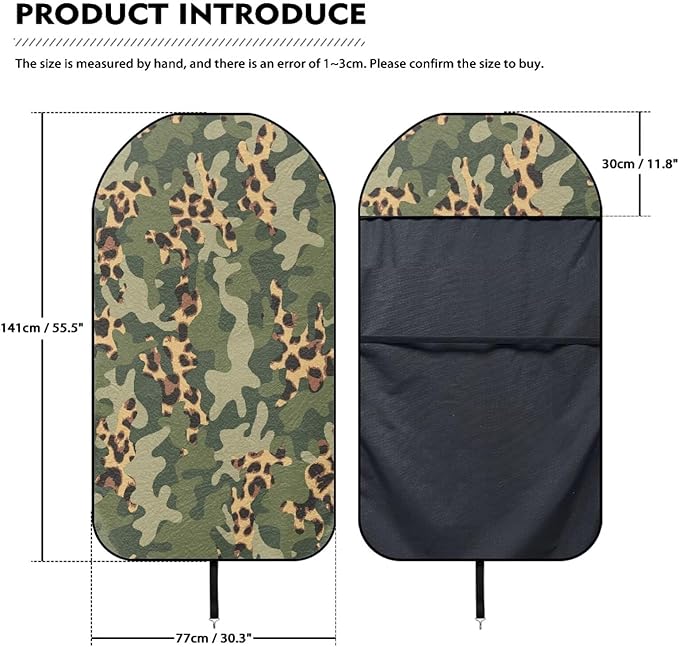 Camo Waterproof Towel Car Seat Cover Anti-Slip Bucket Seat Protector Washable Car Accessories Decro for Athletes