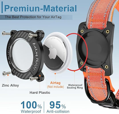 AirTag Dog Collar 100% Waterproof