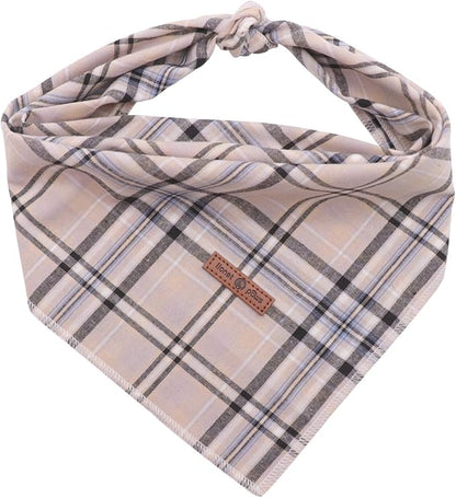 Lionet Paws Dog Bandana Washable Cotton Handkerchief Scarf