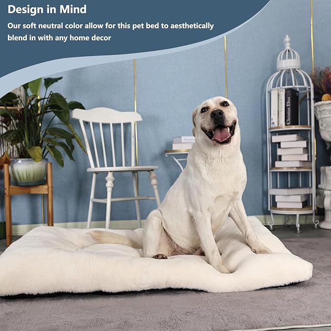 Dog Crate Pad 42x28 for Large Dog Washable 42 inch