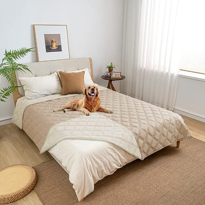 SUNNYTEX Waterproof & Reversible Dog Bed Cover Sofa Pets(40*50")