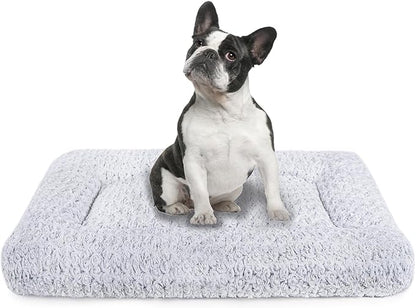 Dog Beds Crate Pad for Medium (23"x18"Grey)