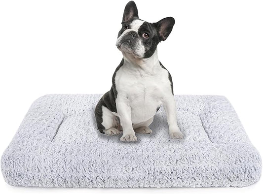 Dog Beds Crate Pad for Medium (29"x21"Grey)