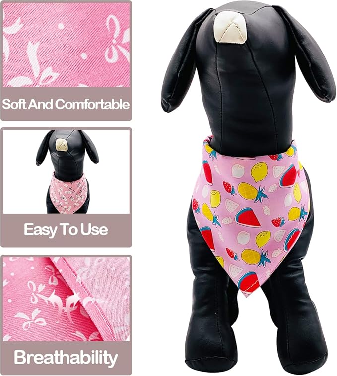 PET SHOW 50pcs Bulk Girl Small Dog Bandanas
