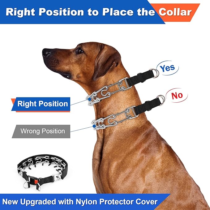 Supet Dog Training Collar for Small Medium Large Dogs with Quick Release Buckle