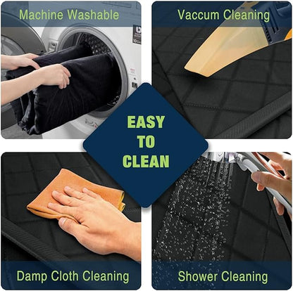 Dog Car Seat Cover for Back Seat Protection,600D Heavy SUVs(Gray,53"×57") (005)