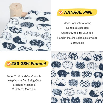 Patas Lague Cat and Dog Hammock Bed Small Dog Bed