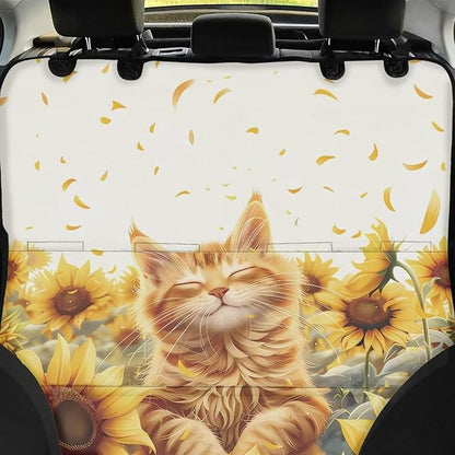 AFPANQZ Sunflower Cat Dog Cat Seat Cover Bucket