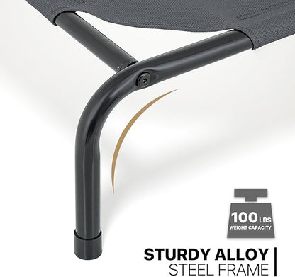 MoNiBloom Elevated Dog Bed for Large Dogs 50 Inches