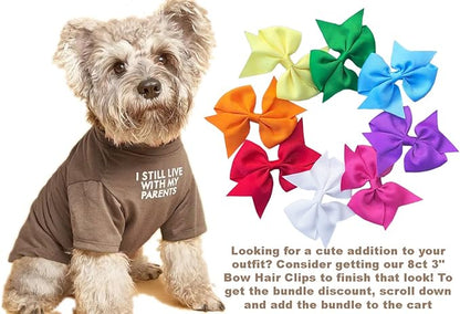 Cute Dog Clothes (L-(10~17lb), Chest~18",