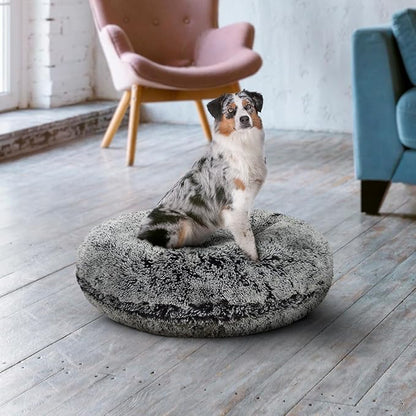 Bessie and Barnie Bagel Donut Dog Bed