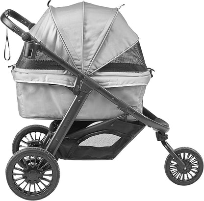 VEVOR Large Pet Stroller for Dogs Cats up to 75lbs 3 Wheels