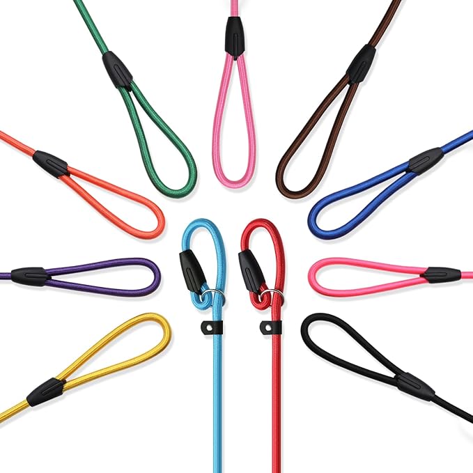 11pcs Slip Lead Dog Leash Dogs（11 Colors）