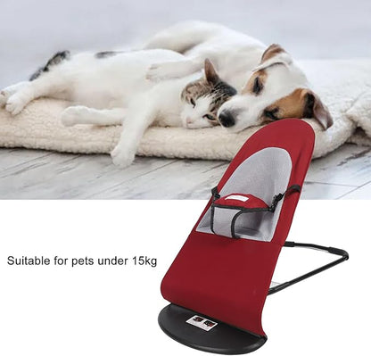 Breathable Dog Rocking Chair Bed
