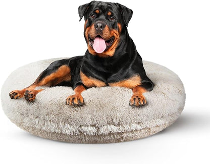 Bessie and Barnie Bagel Donut Dog Bed