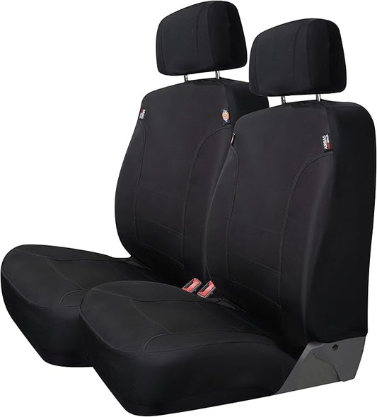 DICKIES 2-Piece Dual-Protection Seat Covers for Cars and SUVs