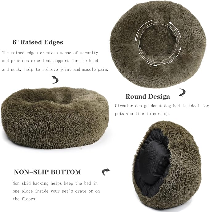 Small Dog Bed Calming Dogs Bed for Small