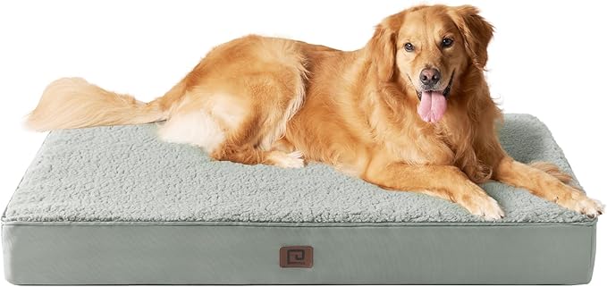 EHEYCIGA Orthopedic XXL Dog Beds for Jumbo Dogs with Removable Washable Cover for Crate 47x29