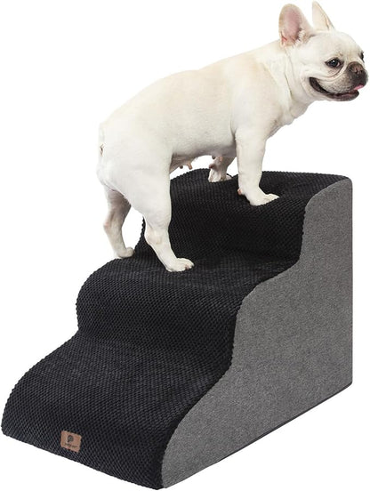 Pettycare Dog Stairs Ramp for High Beds and Couch 3 Steps,