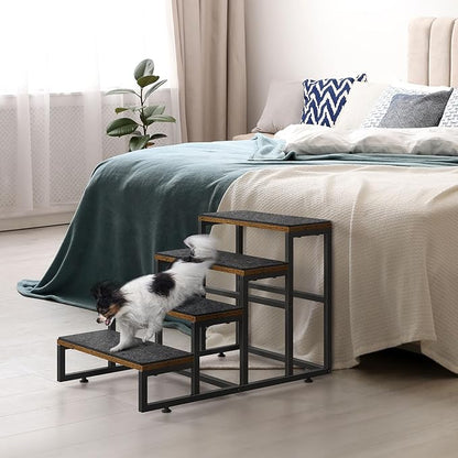 Dog Stairs for Small Dogs 4 Steps