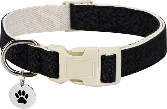 Breathable Cotton Dog Collar