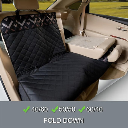 Back Car Seat Cover for Dogs