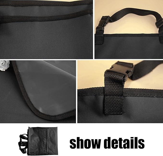 Hawyet 1 PC Car Back Seat Cover for Dogs 53.1In x 53.1In Pet