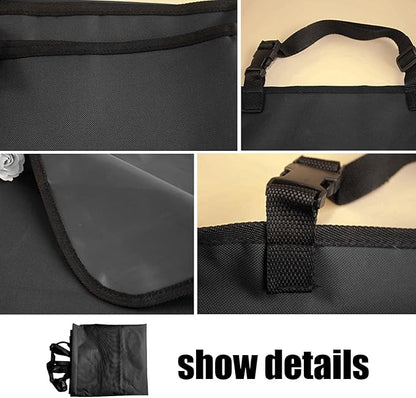 Hawyet 1 PC Car Back Seat Cover for Dogs 53.1In x 53.1In Pet