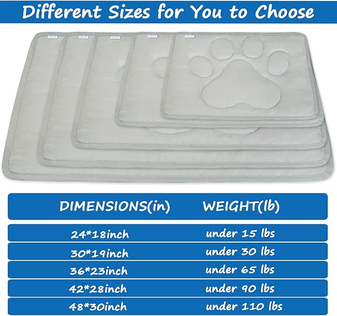 Dog Crate Pad(28"x 42")