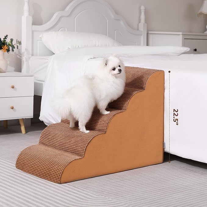 Dog Stairs for High Beds 5-Tier Dog